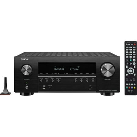 Restored Denon AVR-S960H 8K Ultra HD 7.2 Channel (90 Watt X 7) AV Receiver - Built for Gaming, Music Streaming, 3D Audio & Video (Refurbished)