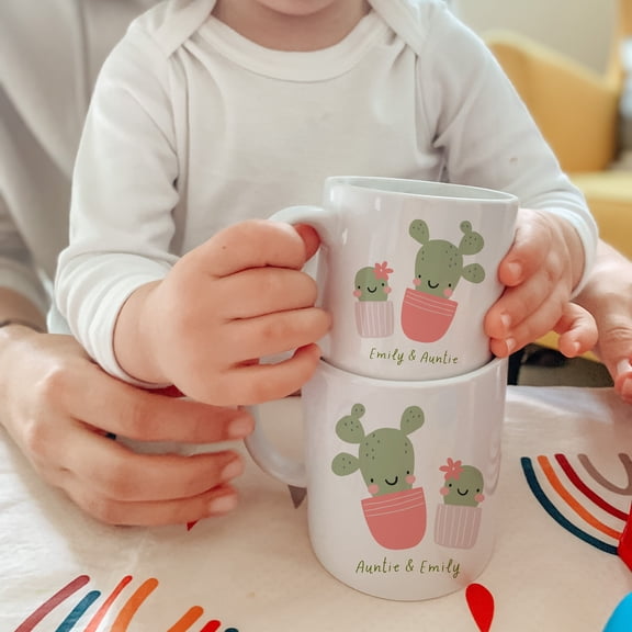 Personalised Matching Family Mug, Funny Grandma, Auntie, Granny, Mummy & Baby Gift, Mama & Me Matching Mug