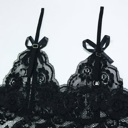 

Sayhi Women Lace Lingerie Lingerie Set Two Piece Lace Bra And Panty Set Bralette Sleepwear Cop