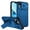 Blue, variant on Asuwish Magnetic, Kickstand, Slide Camera Cover TPU, Plastic, Metal Hard Shell Fashion Cell Phone Case for iPhone 13/14, Blue
