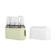 thumbnail image 4 of Botellas para artículos de tocador de viaje, contenedores para artículos de tocador, accesorios de aviación para cosméticos. 4 piezas verde, 4 of 9
