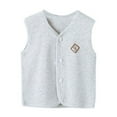thumbnail image 6 of Usaibhir Infant Baby Toddler Vest Warm Sleeveless Jacket Spring Winter Boys Girls Waistcoat for 3-4Y Blue, 6 of 8