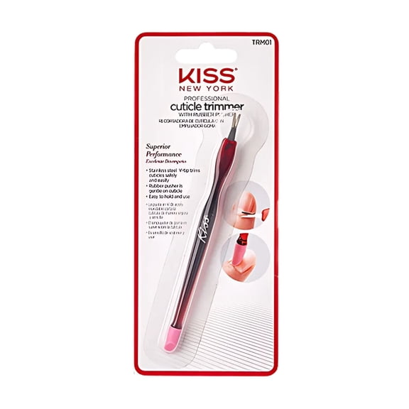 Kiss Cuticle Trimmer With Rubber Push