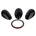 thumbnail image 3 of ABS Carbon Fiber Pattern Interior Gauge Pad Cover Trim For Nissan 370Z 2009-20, 3 of 12