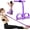Purple A, variant on Fashion Puller Exercise, 8 Tube Pedal Resistance Device, Resistance Band for Full Body Workout, Elastic Pull Rope, Arm Chest Back Muscle Toning, Portable Fitness Equipment for Men Women