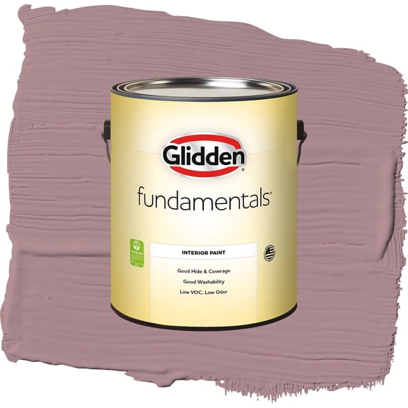 Glidden Fundamentals Coffee Rose / Purple, Flat Interior Paint, 1 Gallon