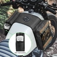 thumbnail image 3 of Uorisanigo ATV Tank-Top Saddle Bag - Waterproof Motorcycle Tank Bag - Aztec Mountain Bear Snowmobile UTV Motorcycle Tank Top Bags for Yamaha Suzuki Kawasaki Harley, 3 of 7