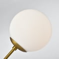 thumbnail image 2 of Warehouse of Tiffany Laiba Aged Brass 1-Light Globe Glass Shade Table Lamp, 2 of 7