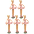 thumbnail image 3 of Miangastore Musical Boxes Pink Plastic Friends Gift Giving 5Pcs 2.4x1.2x1In, 3 of 9