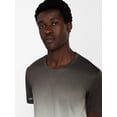 thumbnail image 4 of Athletic Works Men's and Big Men's Active Ombre Perforated Mesh Performance Tee Shirt, Sizes XS-5XL, 4 of 5