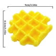 thumbnail image 3 of Naittoop Waffles, Desert Fidget Toys, Cute Waffles Fufu Squeeze, Big Toys for Stress Relief, Party Favors, Gifts (Round Waffles, Cake) 3.5 in, 3 of 7