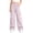 Pink, variant on LvhaoGJOB Kids' Wide-Leg Pants - Soft, Elastic Waist & Pockets - Black 13-14 Years