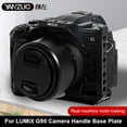 thumbnail image 2 of DSLR Cage For LUMIX G95 G95D G97 Camera Rig Stabilization Bracket Aluminum Camera Rabbit Cage G95 Expansion Metal Frame Black, 2 of 6