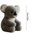 thumbnail image 3 of Koala Stuffed Animal, Relaxation Stuffed Animal, Evora Relaxation Relief Koala, 10 In, Gray White, Soft, Relaxation Toys, 1 Pc, 3 of 7