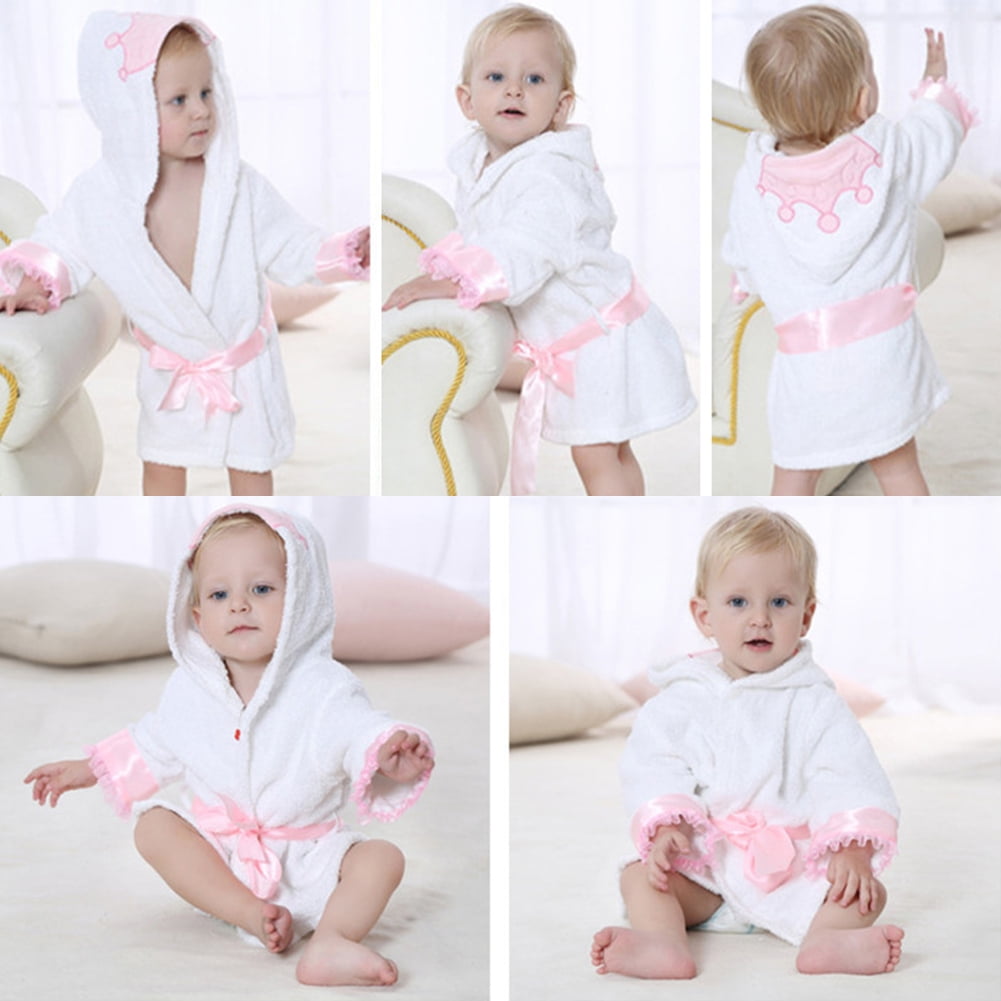 Women's Baby Girl Slogan Fleece Short Dressing Gown | Boohoo UK