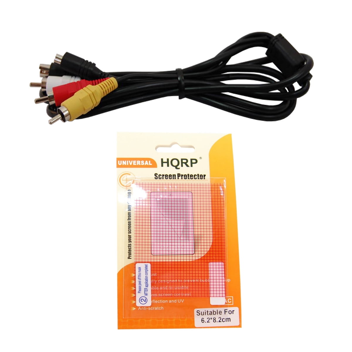 SO COOL 5ft AV A//V Audio Video TV Cable Cord Lead RCA for Sony Handycam DCR-SR42 Camcorder