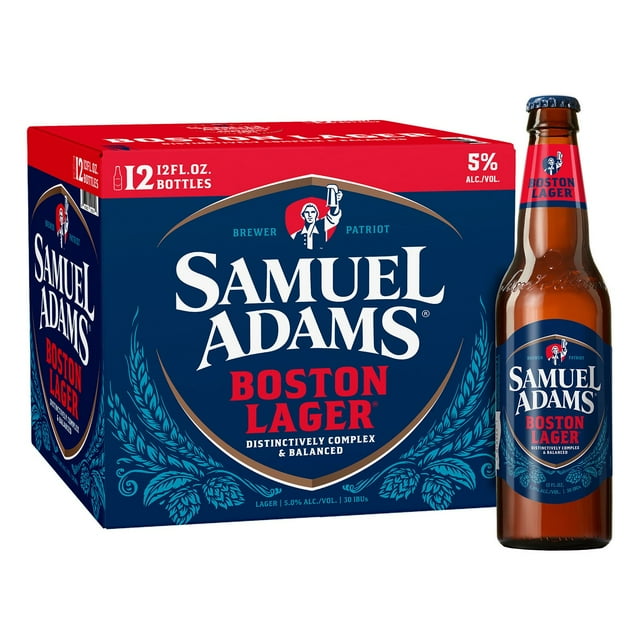 Samuel Adams Boston Lager Beer, 12 fl. oz. bottle, 12 pk.