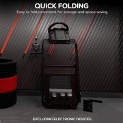 Supllueer Racing Wheel Stand Simulator Cockpit Stable Adjustable Fit for Logitech G29 G920 G923 Thrustmaster T80.Excluding Electronic Devices