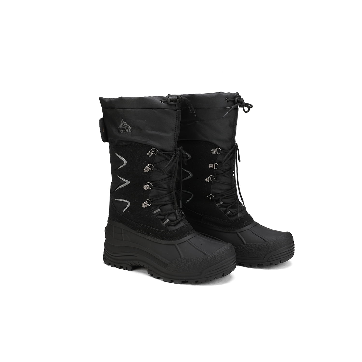 Nortiv8 Mens Snow Boots Insulated Water-resistant Thermolite 