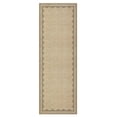 thumbnail image 1 of 2x6 Runner Rug Washable Long Non Slip Carpet Runner Foldable Non Slip Bordered Accent Rug Non Shedding Low Pile Stain Resistant Indoor Mat for Laundry, Kitchen, Bathroom, Beige Gray, 1 of 28