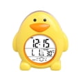 thumbnail image 2 of Kids Clocks For Bedrooms Small Desk Clock In Penguin Shape Bedroom Alarm Clock With Perpetual Calendar And Temperature Display For Heavy Sleepers, 2 of 9