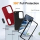 thumbnail image 4 of Para Samsung Galaxy S26 5G Funda para Teléfono de 6,3" con Soporte Incorporado, Funda Protectora Resistente a Prueba de Golpes/polvo/caídas de Grado Militar para Samsung Galaxy S26 5G,Rojo, 4 of 8