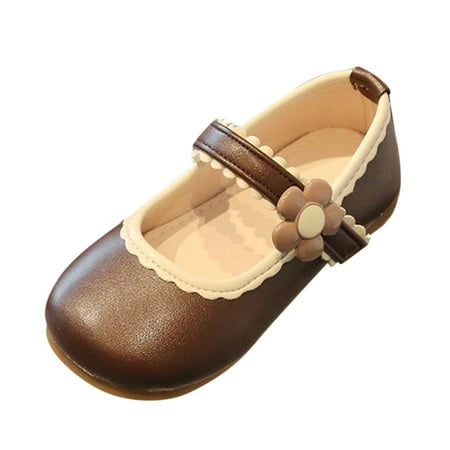 

Fashion Spring Summer Children Casual Shoes Girl Dress Shoes Flat Sole Light And Comfortable Solid Color Flower Hook Loop Shoeclub21 Boots