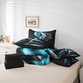 thumbnail image 6 of Castle Fairy Safari Wolves Bedding Comforter Set,Moutain Starry Sky King Bedding Sets, 6 of 8