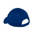 thumbnail image 3 of Port & Company Youth Six Panel Twill Cap-One Size (Royal), 3 of 5
