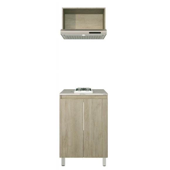 Gabinete Inferior Y Alacena De Cocina NARCISO Con Parrilla