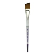 Royal Brush Soft-Grip Synthetic Sable Brush, Angulars, 3/8 in