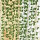 thumbnail image 5 of 12 hojas de hiedra falsas de 6,5 pies, guirnaldas artificiales, plantas colgantes verdes, vid para decoración de pared del dormitorio, decoración de boda, fiesta, habitación, cosas estéticas, 5 of 5