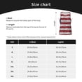thumbnail image 4 of KLL America Flag Glitter Print Men's Muscle Gym Workout Stringer Tank Tops Bodybuilding Fitness T-Shirts Tank Tops Men-Large, 4 of 7