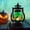 Green GN, variant on AuroraX Halloween Mini LED Oil Lamp Vintage Lantern Decor Battery Operated Indoor Outdoor Spooky Halloween Tabletop Decor Green