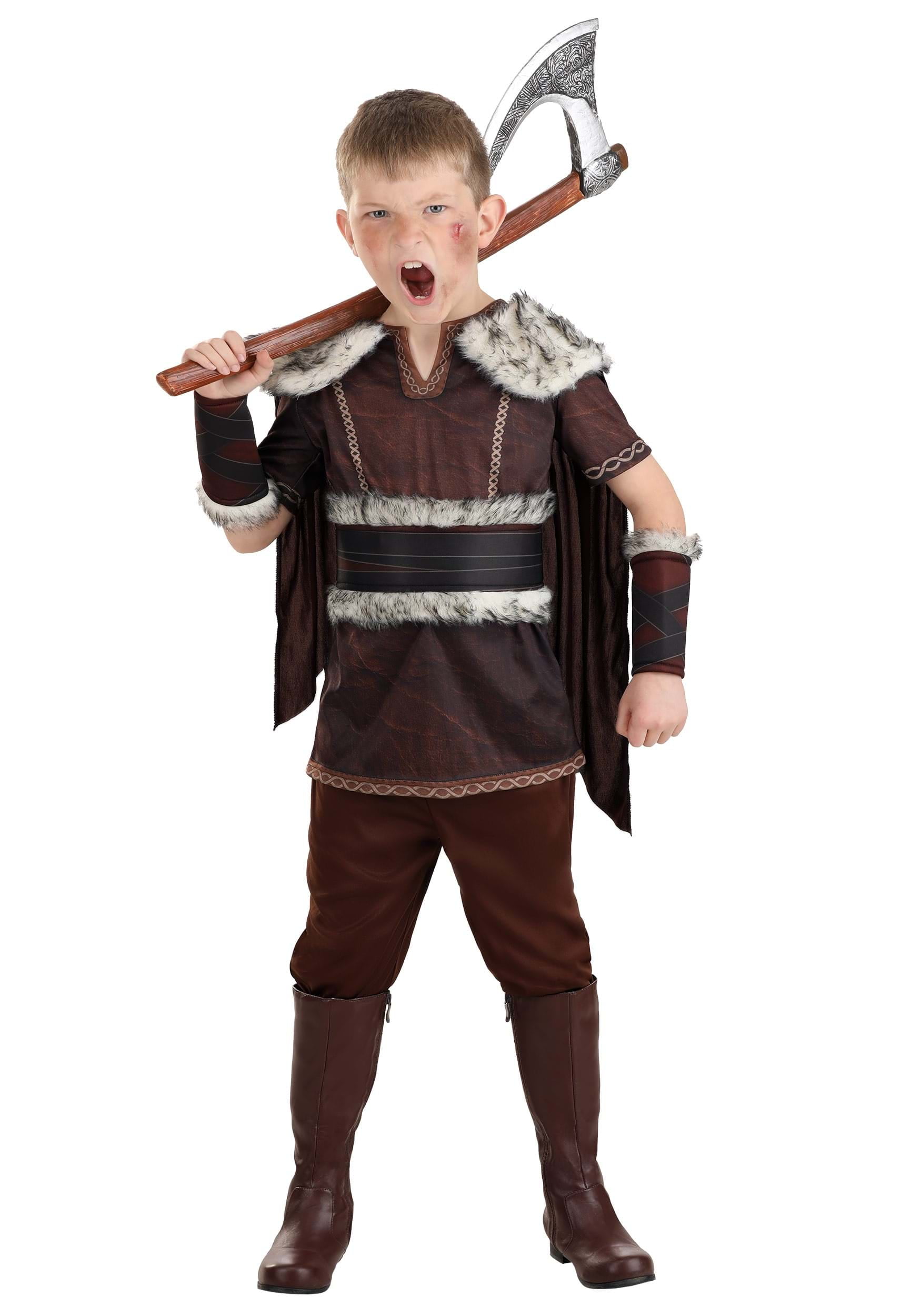 Boy s Victorious Viking Costume Walmart