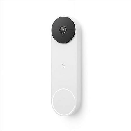Open Box Google Nest Doorbell (Battery) Wireless Doorbell Camera 960x1280P GWX3T - Snow