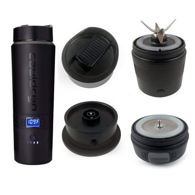 Cauldryn Coffee Heated Travel Mug with Blender, DC Ireland Ubuy