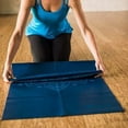 thumbnail image 5 of Gaiam Foldable Yoga Mat, Blue Sundial, 2mm, 5 of 6