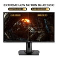 thumbnail image 4 of ASUS TUF Gaming VG279QM 27" HDR Monitor, 1080P Full HD (1920 x 1080), Fast IPS, 280Hz, G-SYNC Compatible, Extreme Low Motion Blur Sync (ELMB SYNC), 1ms, DisplayHDR 400,, 4 of 5