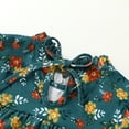 thumbnail image 6 of Happy Town Toddler Baby Girls Dress Floral Ruffled Dress Girls Casual Fall Winter Clothes, 6 of 8