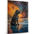 thumbnail image 3 of Cane Corso Dog Lying in The Snow Canvas Print Wall Art Famous Painting for Kids Nursery Bedroom Living Room Office Home, 3 of 6