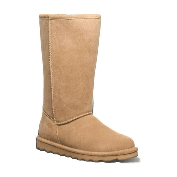 Bearpaw Women's Elle Tall Suede Winter Boots - Iced Coffee
