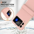 thumbnail image 5 of for Samsung Galaxy Z Flip 3 5G Case with Hinge Protection Ultra Thin Hard PC Z Flip 3 Case-Pink, 5 of 6