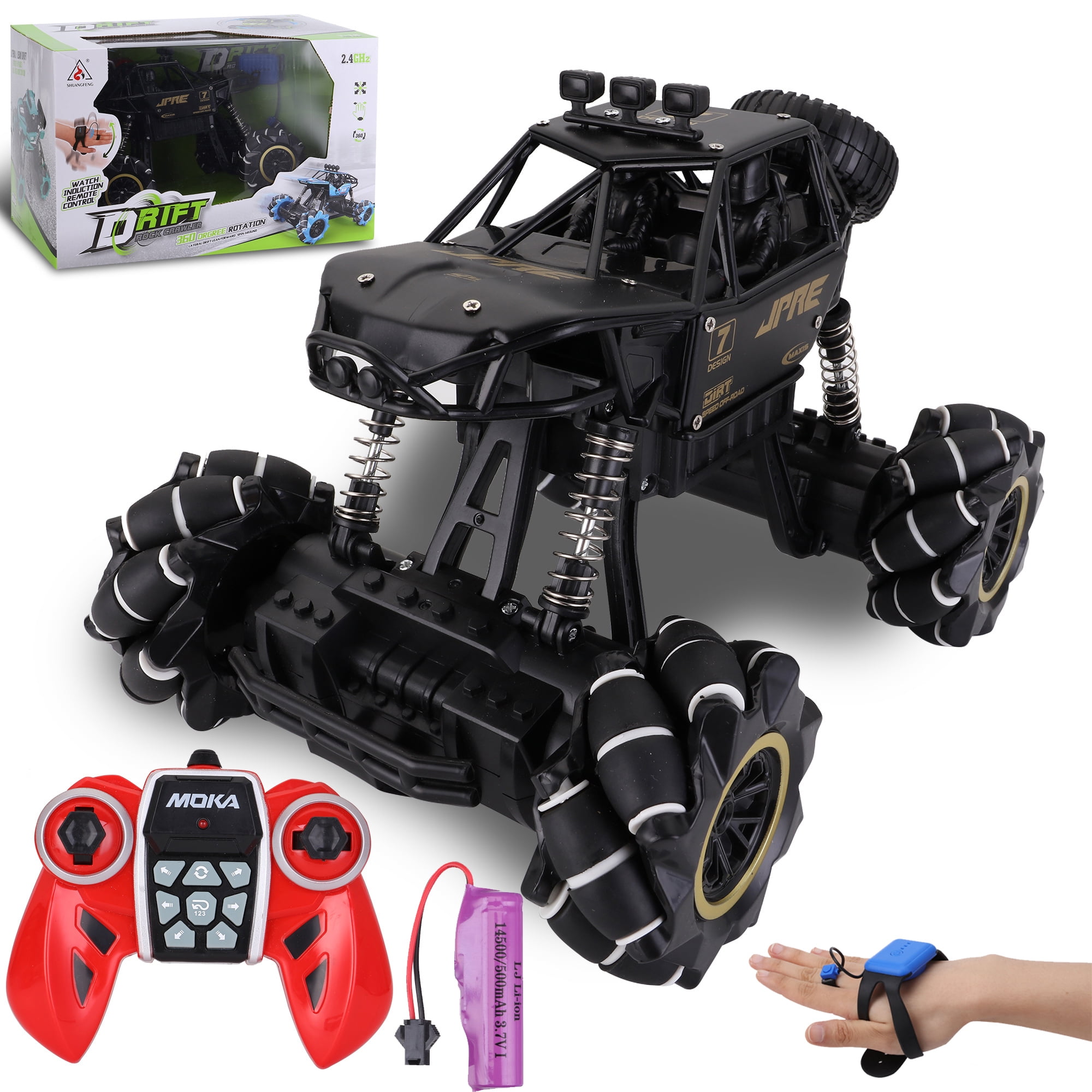 YouLoveIt 116 Offroad RC Car Gesture Sensing Remote Control Car Hand Controlled RC Car 360