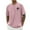 Pink, variant on CaiJunJia George Men's Cotton Moisture-Wicking Crew Tee Undershirts,Everyday Soft Classic T-Shirt