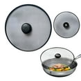 thumbnail image 4 of ACDANC Stainless Steel Mesh Splatter Guard Pan Lid Splatter Screen Cover With Knob Handle For Frying Pan Skillet Diameter 9.8/11.4/12.9",Frying Pan Screen Splatter Guard,Oil Splatter Screen, 4 of 7