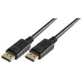 thumbnail image 1 of PRO SIGNAL - DisplayPort Male to Male Lead, 1m Black - Lockable, 1 of 1