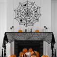 thumbnail image 4 of Halloween Decorations Sets Halloween Tablecloth Spooky Bat Spiderweb, 4 of 5