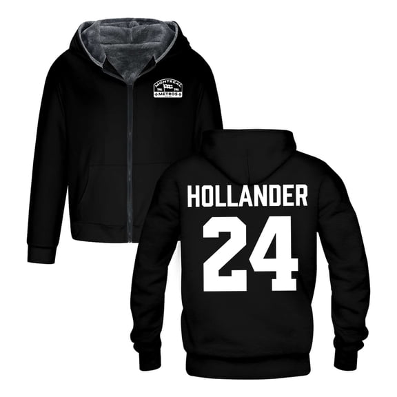 Heated Rivalry Shane Hollander Zip Up Hoodie Long Sleeve Outerwear Coat Women Men Hooded Jacket Parkas