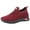 Red, variant on XIMIN Women Mens Loafers & Slip-Ons Non-Slip Shoes with Thick Soles Work Comfortable Fashion Casual Athletic Lite Adapt Sneakers Running Walking Shoes Footwear